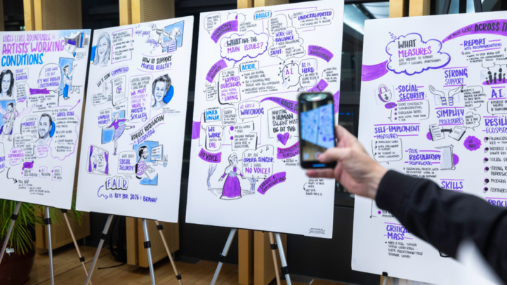 Održan okrugli stol s visokim dužnosnicima o radnim uvjetima umjetnika Održan okrugli stol s visokim dužnosnicima o radnim uvjetima umjetnika